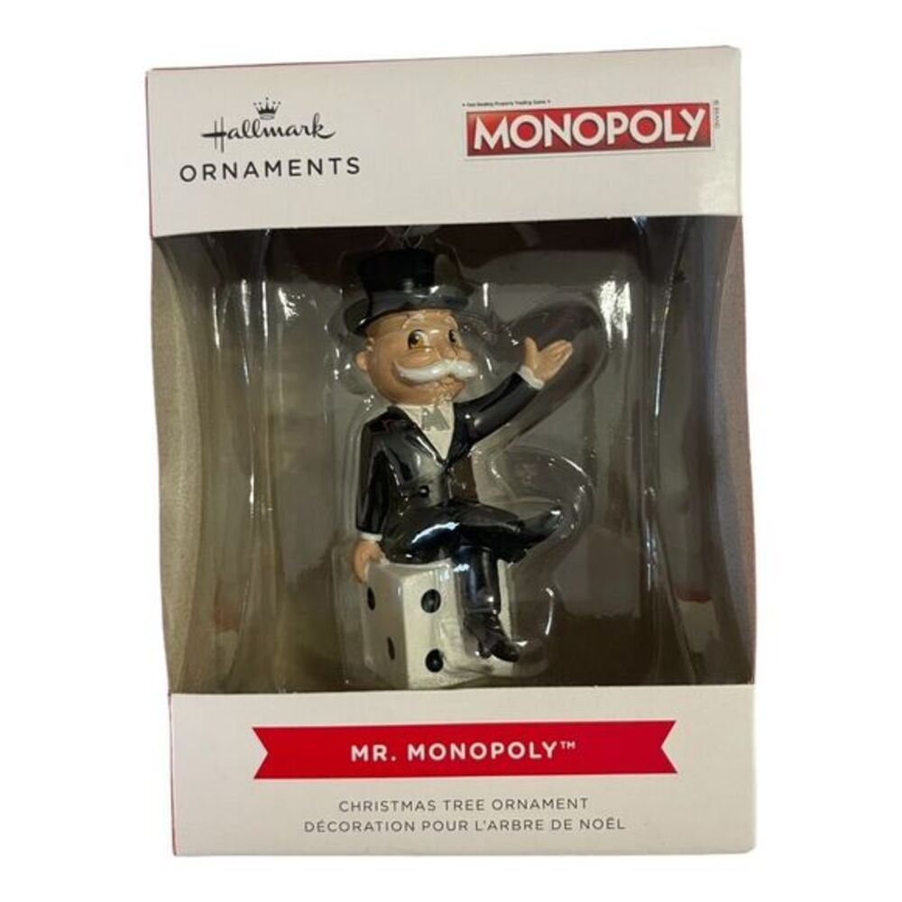 Monopoly Mr.‎ Monopoly Hallmark NEW Christmas Ornament